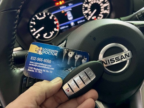 locksmith bellaire tx making a car key for nissan